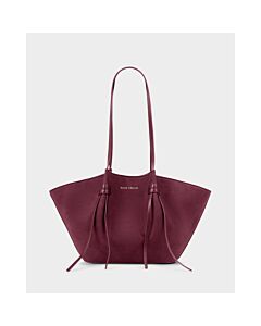 Katie Loxton Celina Small Suedette Tote Bag - Cherry
